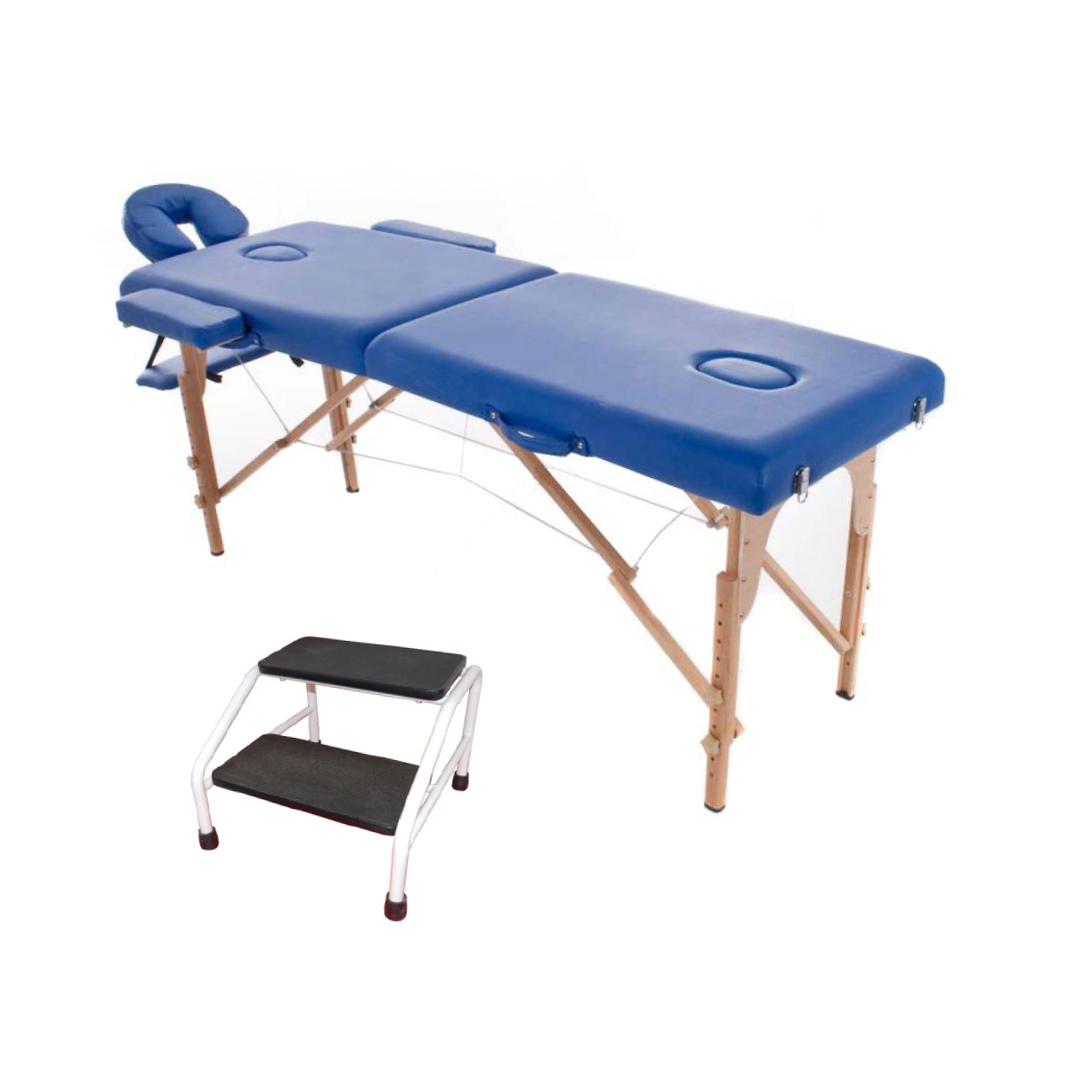 Table pliante ECO BOIS Bleu-1