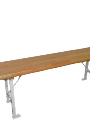 BANC VESTIAIRE - HÊTRE LAMELLÉ COLLÉ - FIXATION SOL-1