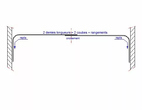 RAIL COULISSANT MANUEL AVEC CINTRE - REPLIS DES DEUX COTES DU GYMNASE-1