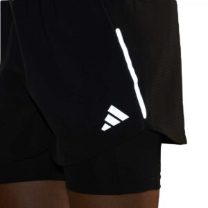 Adidas 2-in-1 Running Short noir-1