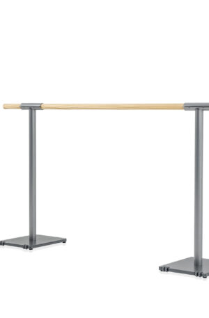 Barre de danse professionnelle Avant - 3m - avec roulettes-1