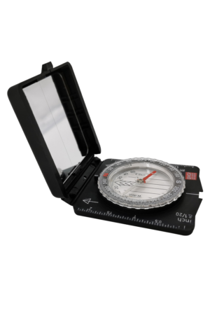 Boussole SURVIVOR avec miroir et trou de visée-1