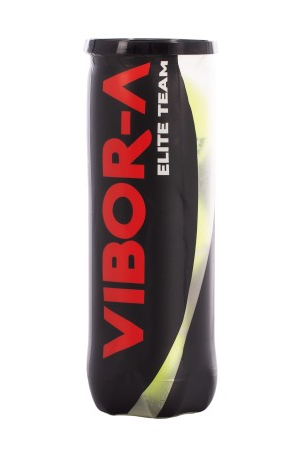 TUBE DE 3 BALLES DE PADEL VIBOR-A ELITE TEAM-1