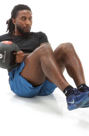 Medecine ball avec poignée -1