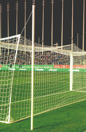 BUTS FOOTBALL À 8 JOUEURS 5 x 2 m ALUMINIUM MILLENNIUM STAR - À SCELLER-1