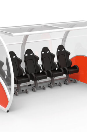 Abri de touche VIP - Hauteur 1,9 m - Haut niveau-1