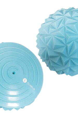 Demi-sphere de massage pieds bleue-1