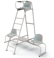 CHAISES LATÉRALES TENNIS ACIER PLASTIFIÉ-1