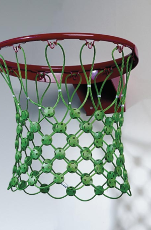 FILET BASKET ANTI-VANDALISME HERCULE Ø5 MM VERT (à l'unité)-1