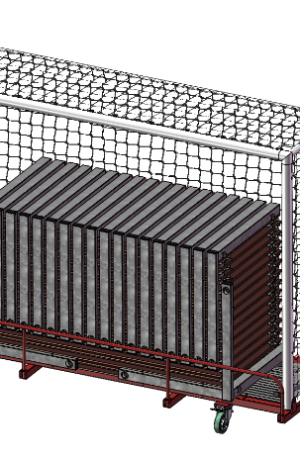 1 CHARIOT DE TRANSPORT POUR SOCCER DEMONTABLE-1