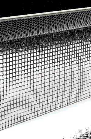 FILETS FOOT BUTS À 11 - PPM Ø 4 mm - MAILLE 120 mm NOIR SANS NŒUDS-1