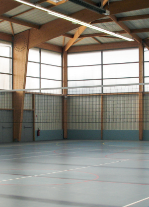 FILET VOLLEY-BALL TPE câblé Ø 3 mm - 9,5 x 1 m - TENSION CÂBLE-1