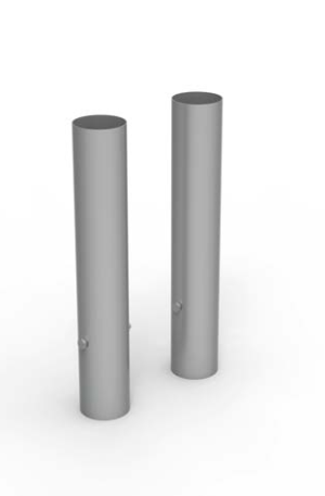 JEU DE 4 FOURREAUX Ø 60 mm - LONGUEUR UTILE 500 mm-1