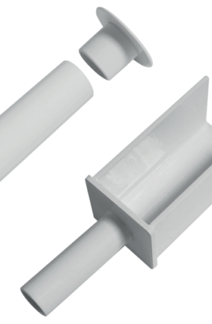 JEU DE 4 MANCHONS À SCELLER AVEC CYLINDRE Ø 34 mm EXTÉRIEUR-1