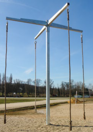 JEU DE 5 CORDES LISSES CHANVRE LONGUEUR 5 m Ø 36 mm-1