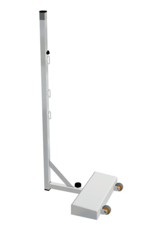 POTEAUX BADMINTON 60 kg ACIER PLASTIFIÉ CLASSE FFBAD-1