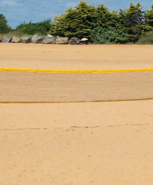 POTEAUX BEACH TENNIS ALUMINIUM Ø 90 mm AVEC CABESTAN + EMBASES ALUMINIUM-1