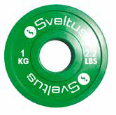 Mini disque olympique 1 kg x 1-1