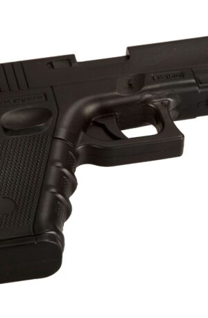 Pistolet en caoutchouc noir-1