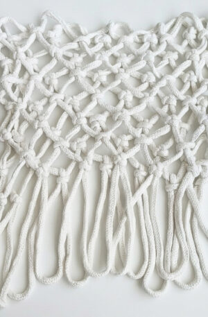 Filet basket polyester/coton 8mm (La paire) -1