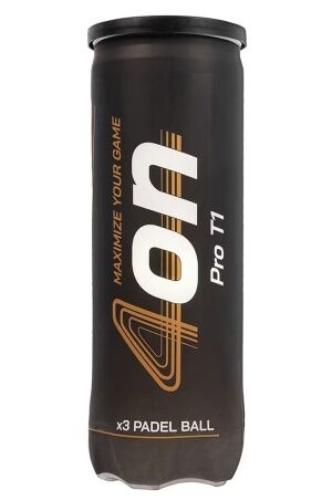 TUBE DE 3 BALLES DE PADEL 4ON T1-1