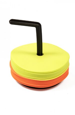 ENSEMBLE DE CONES EN CAOUTCHOUC PLATS (PICA +24 CONES)-1