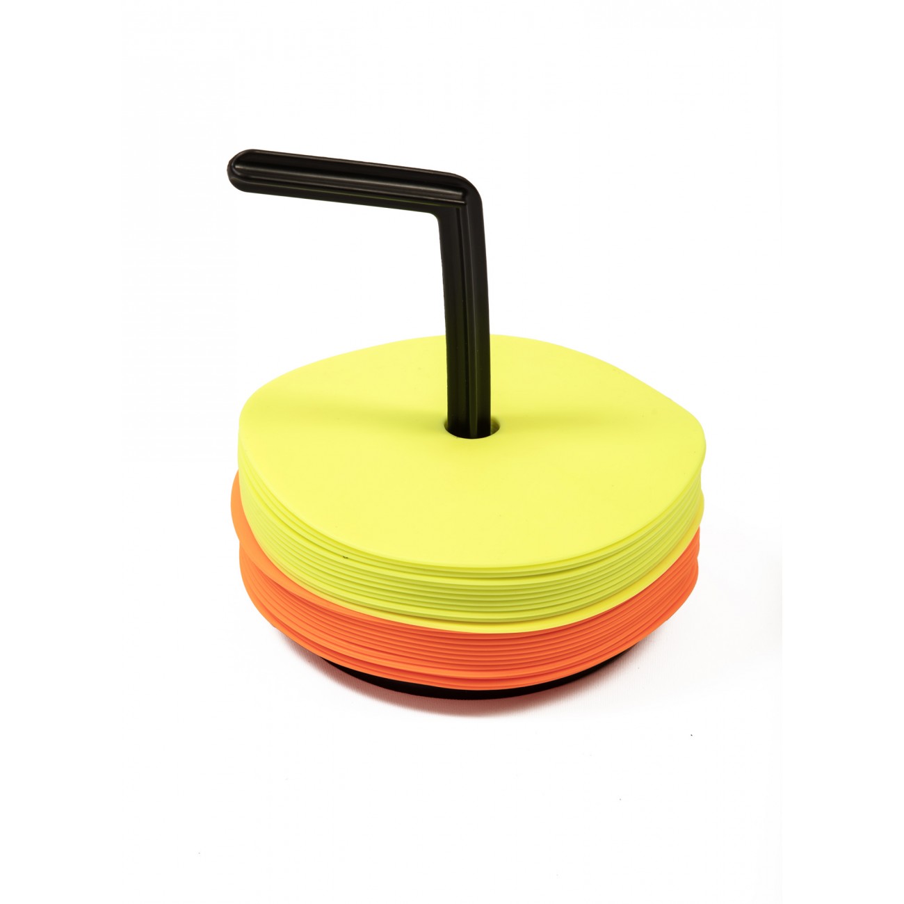 ENSEMBLE DE CONES EN CAOUTCHOUC PLATS (PICA +24 CONES)-1