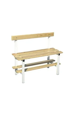 BANC DE VESTIAIRE AVEC DOSSIER-1